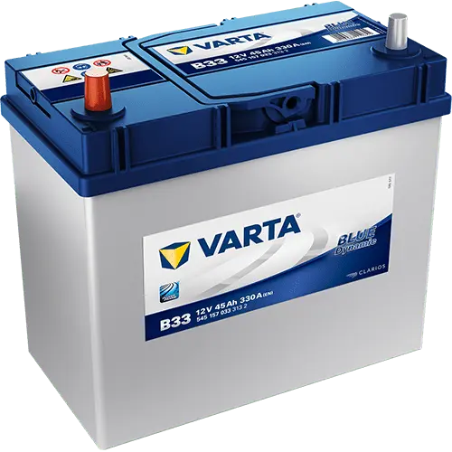 BATTERIE VARTA (B33)12 V 45 AH 330 (EN) + G JIS
