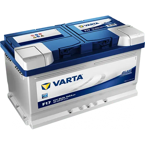 BATTERIE VARTA (F17)12 V 80 AH 740 (EN)