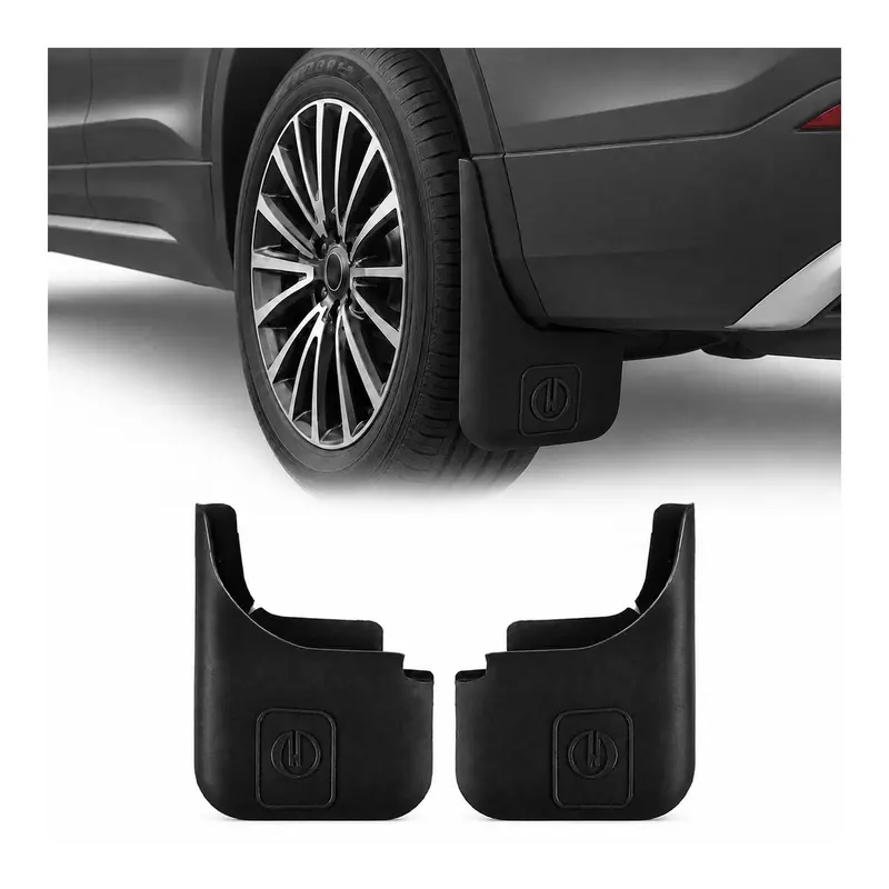 Bavettes Garde-Boue Universal pour Hyundai Kona I 2018-2023 2Pcs Noir