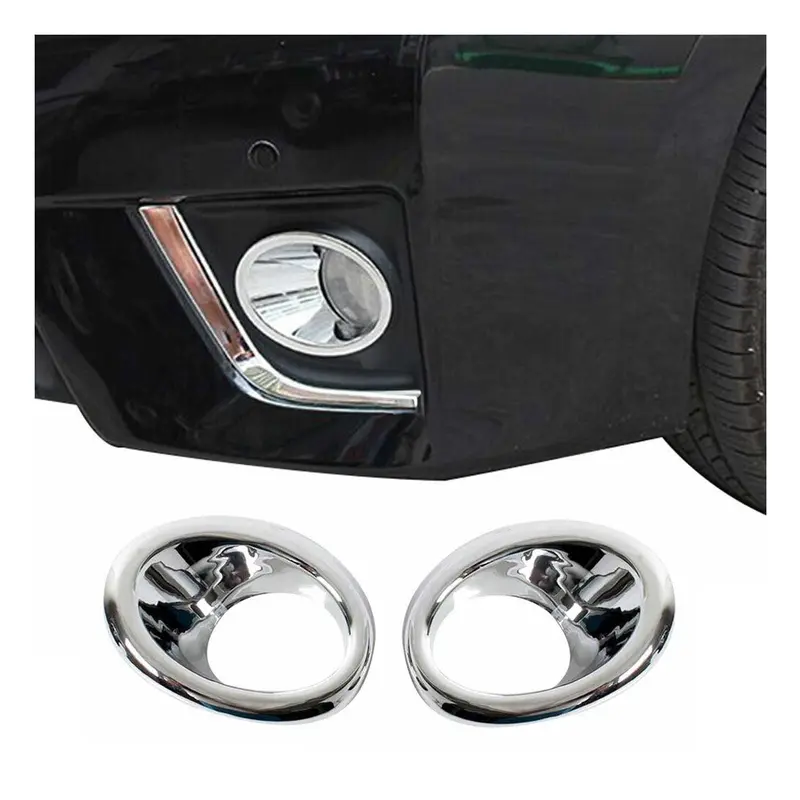 Cadres De Phares Antibrouillard pour Toyota Corolla 2013-2016 ABS 2 Pcs