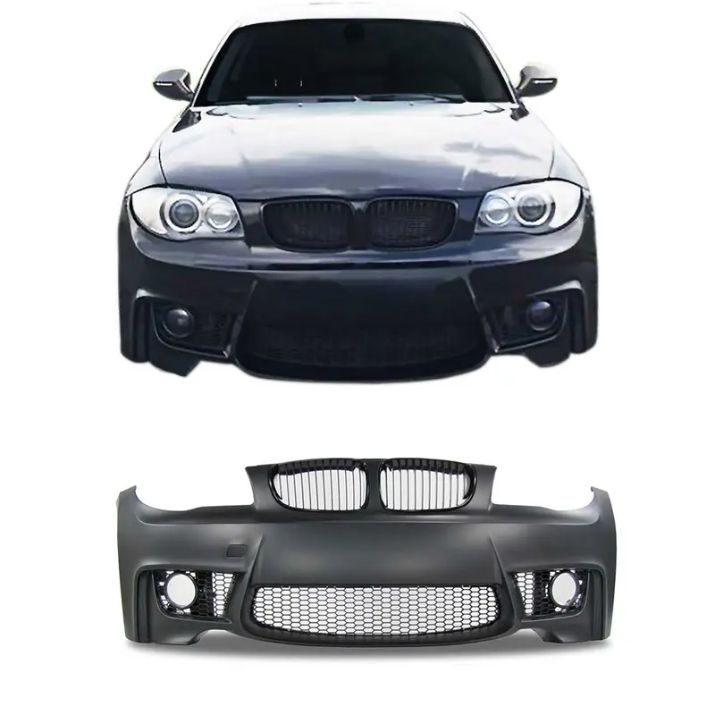 Calandre + JOM Pare-chocs avant pour BMW Series 1 E81/E82/E87/E88 2004-2013