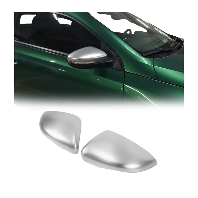 Coques de Rétroviseur pour VW Touran FL 2010-2015 2pcs Acier Inox Chromé