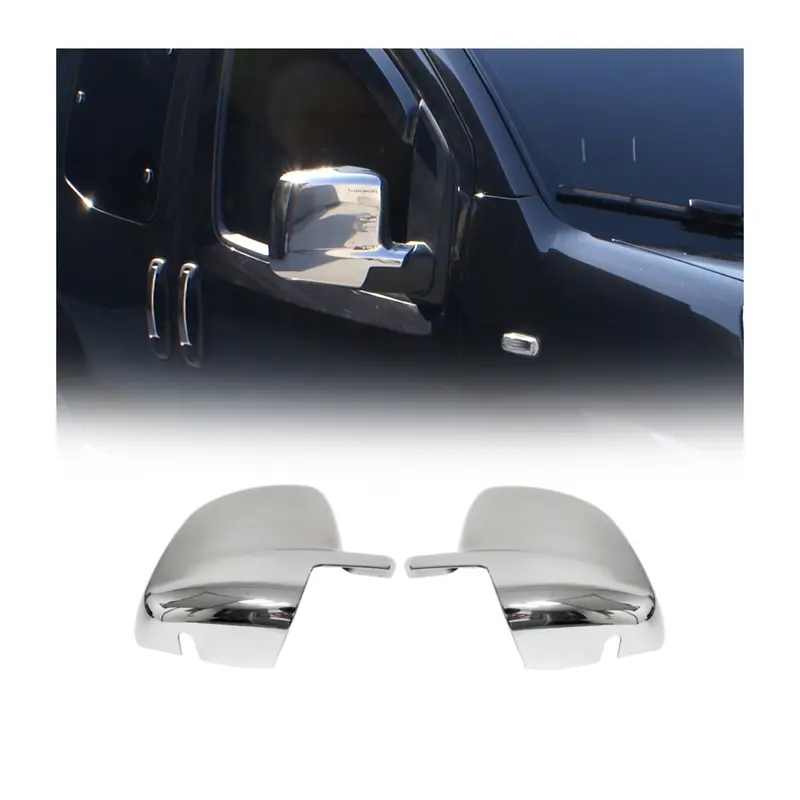 Coques de Rétroviseurs pour Citroen Nemo 2008-2021 en ABS Argenté