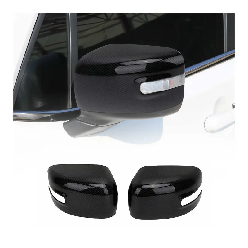 Coques de Rétroviseurs pour Jeep Renegade 2015-2021 en Carbone Noir