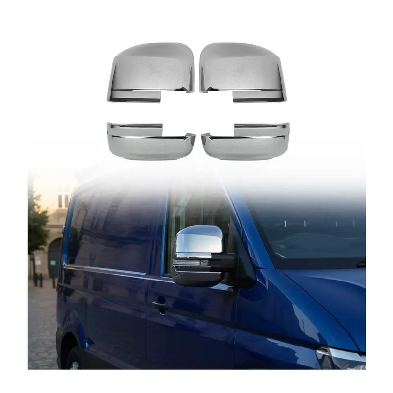 Coques de Rétroviseurs pour VW Crafter 2017-2026 en ABS Argent