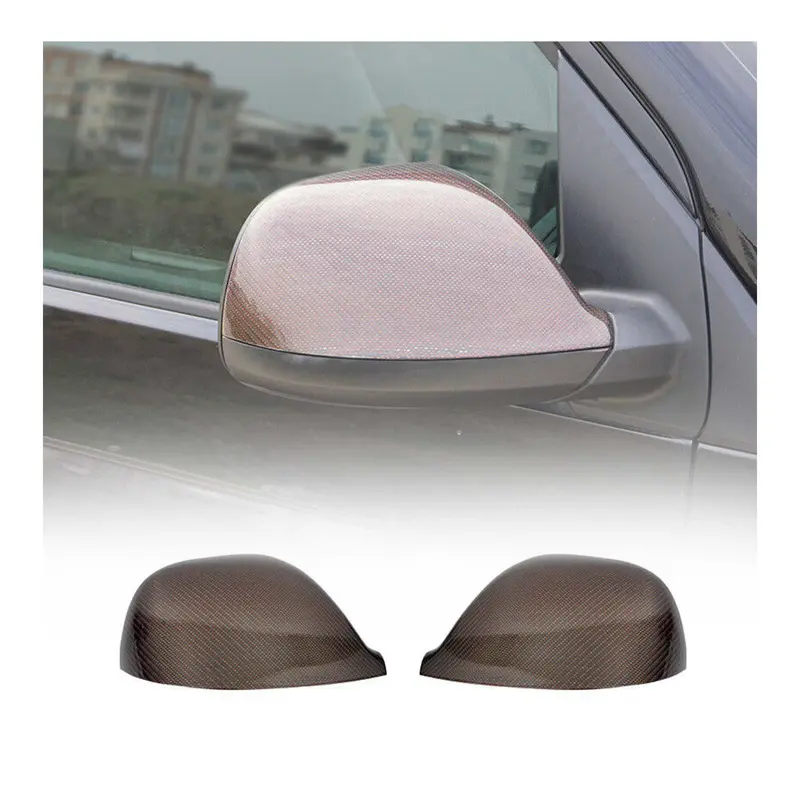 Coques de Rétroviseurs pour VW T6 T6.1 Transporter tout 2015-2024 Carbone Rouge