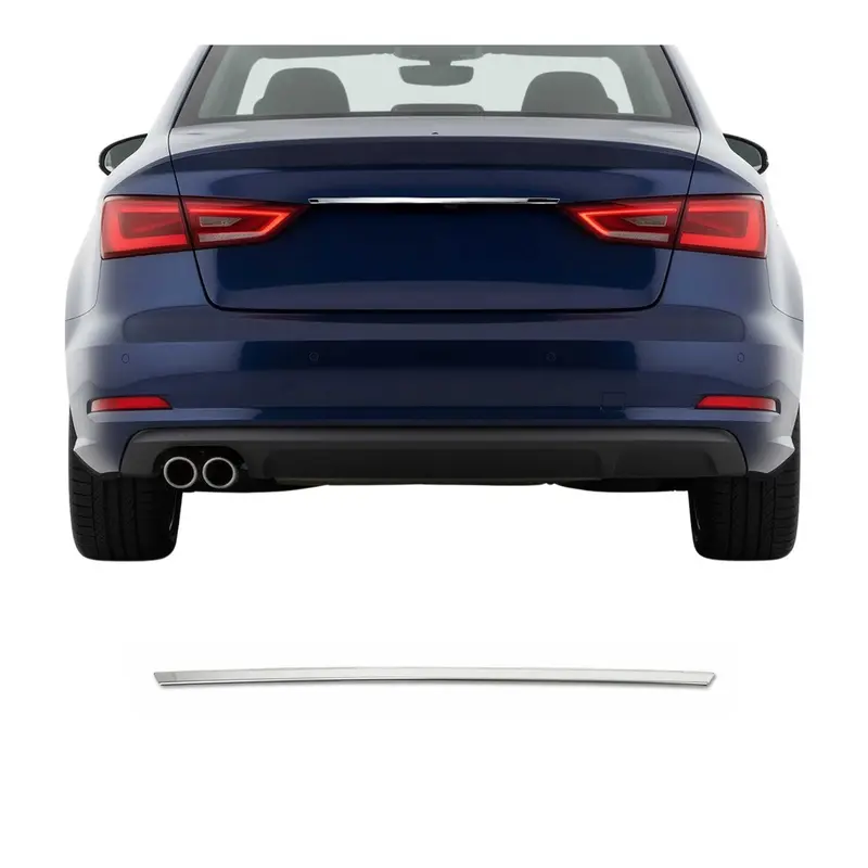 Couvercle de poignée de hayon pour Audi A3 8V Berline 2013-2020 acier inox