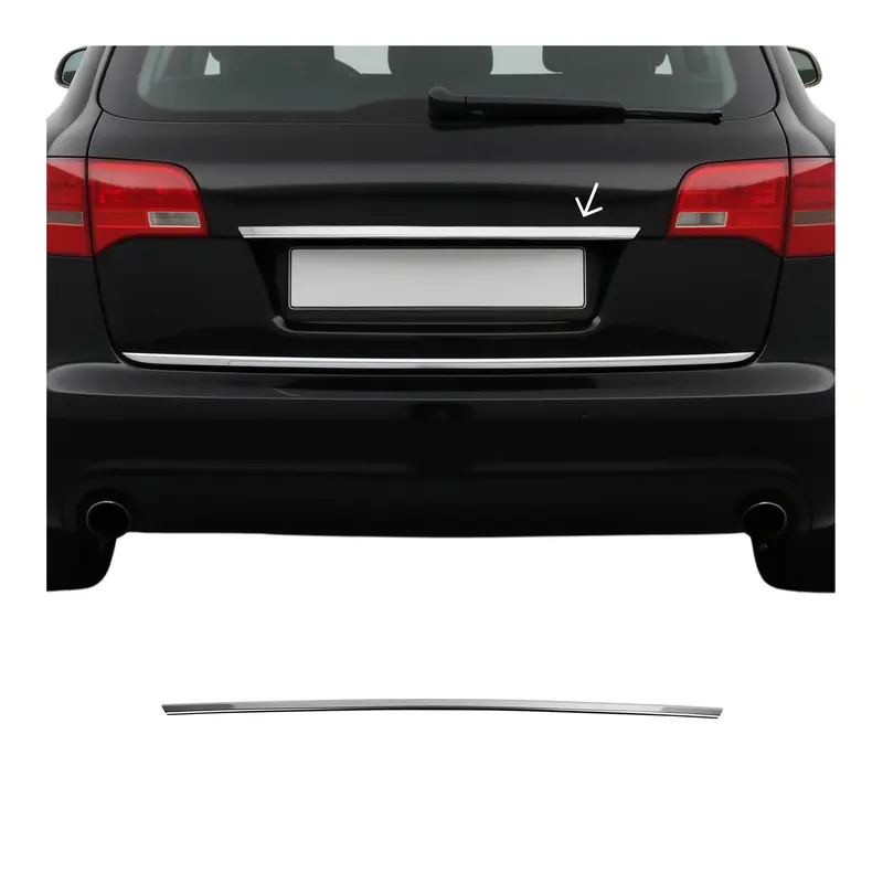 Couvercle de poignée de hayon pour Audi A3 mk2 Sportback 2008-2013 FL acier inox