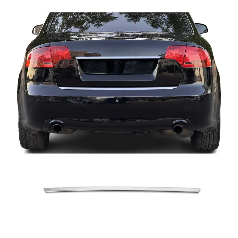 Couvercle de poignée de hayon pour Audi A4 B7 Berline 2004-2008 en acier inox