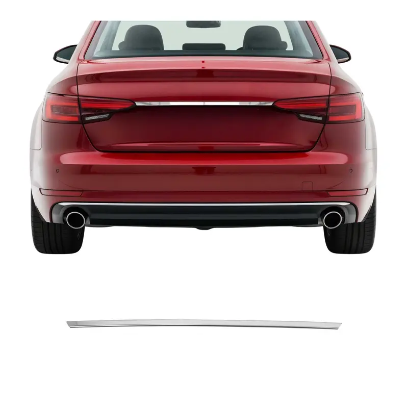 Couvercle de poignée de hayon pour Audi A4 B9 Berline 8W 2016-2025 acier inox