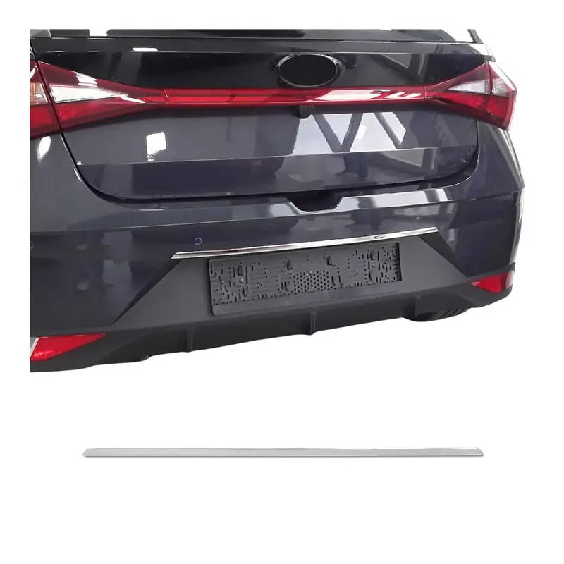 Couvercle de poignée de hayon pour Audi Q7 4LB 06-10 PRE FL acier inox Chromé