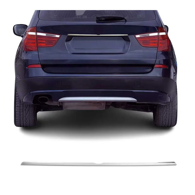 Couvercle de poignée de hayon pour BMW X3 F25 2010-2017 acier inox Chromé