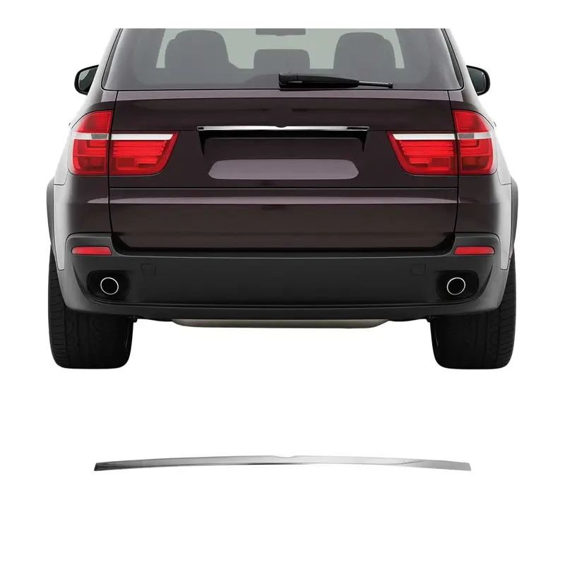 Couvercle de poignée de hayon pour BMW X5 E70 2006-2013 acier inox Chromé