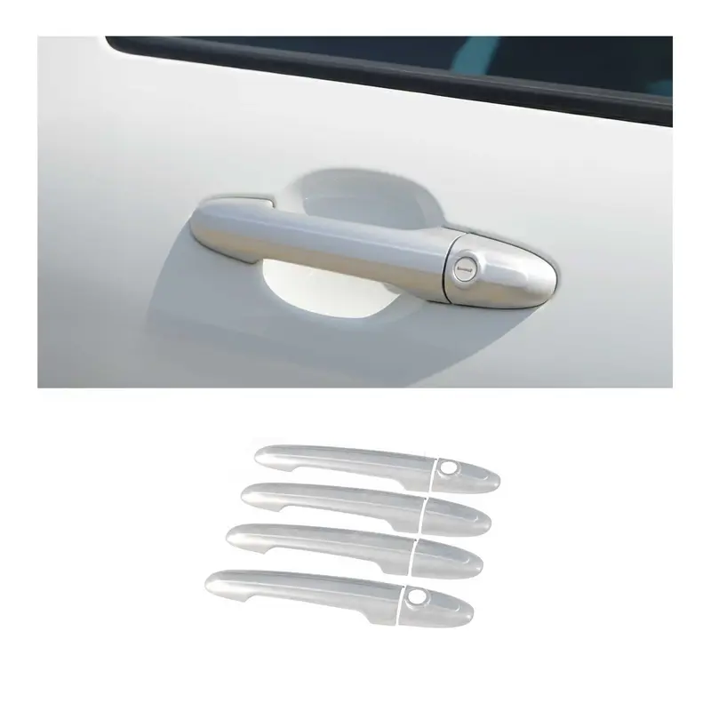Couvercle de Poignée de porte pour VW Crafter 2006-2018 inox Chromé 8Pcs