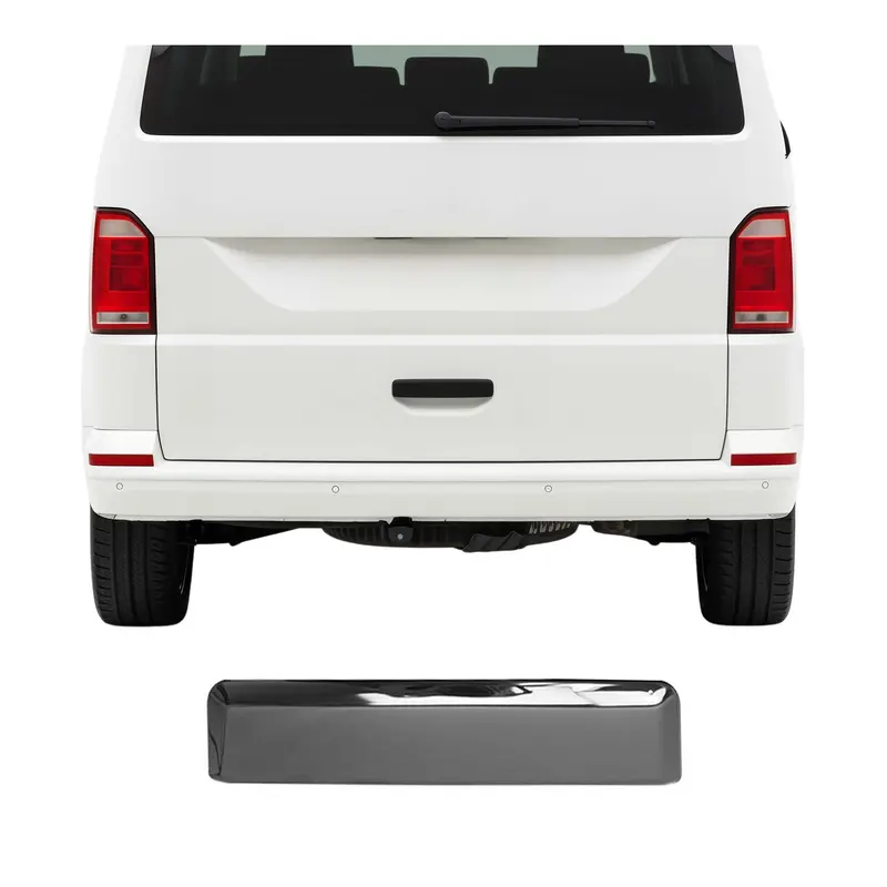 Couverture de poignée de porte Hayon pour VW Multivan T6 2015-2021 Acier Noir