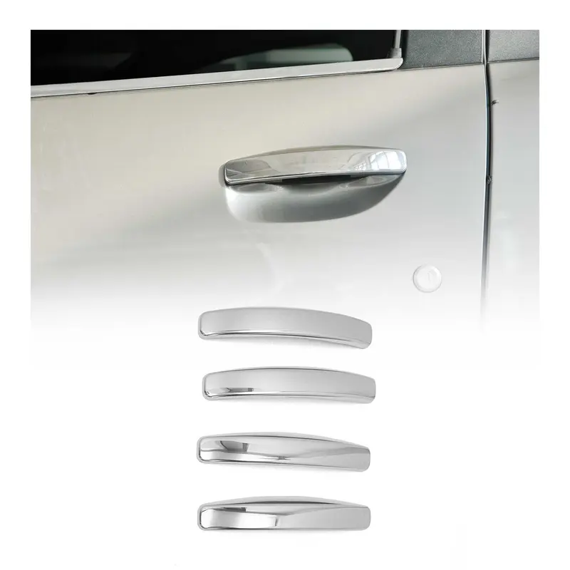 Couverture de poignée de porte pour Dacia Lodgy 2012-2024 en Acier Inoxydable