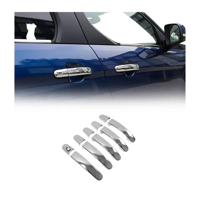 Couverture de poignée de porte pour Ford Connect 2014-2021 en Acier Inox 10Pcs