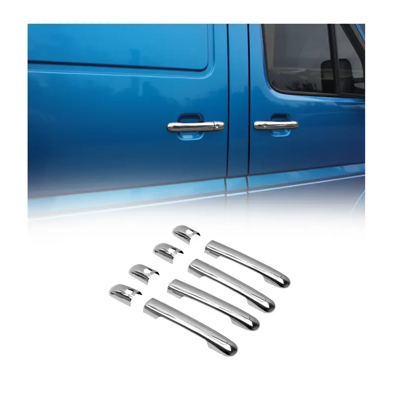 Couverture de poignée de porte pour Mercedes Sprinter W901 1995-2006 Acier 8Pcs