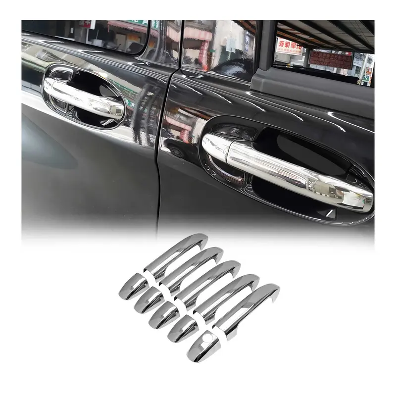 Couverture de poignée de porte pour Mercedes Vito W447 2014-2019 Acier 10Pcs