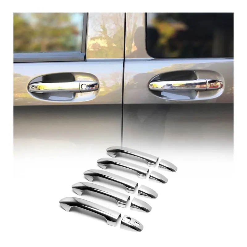 Couverture de poignée de porte pour Mercedes Vito W447 2014-2019 Sans clé 10Pcs