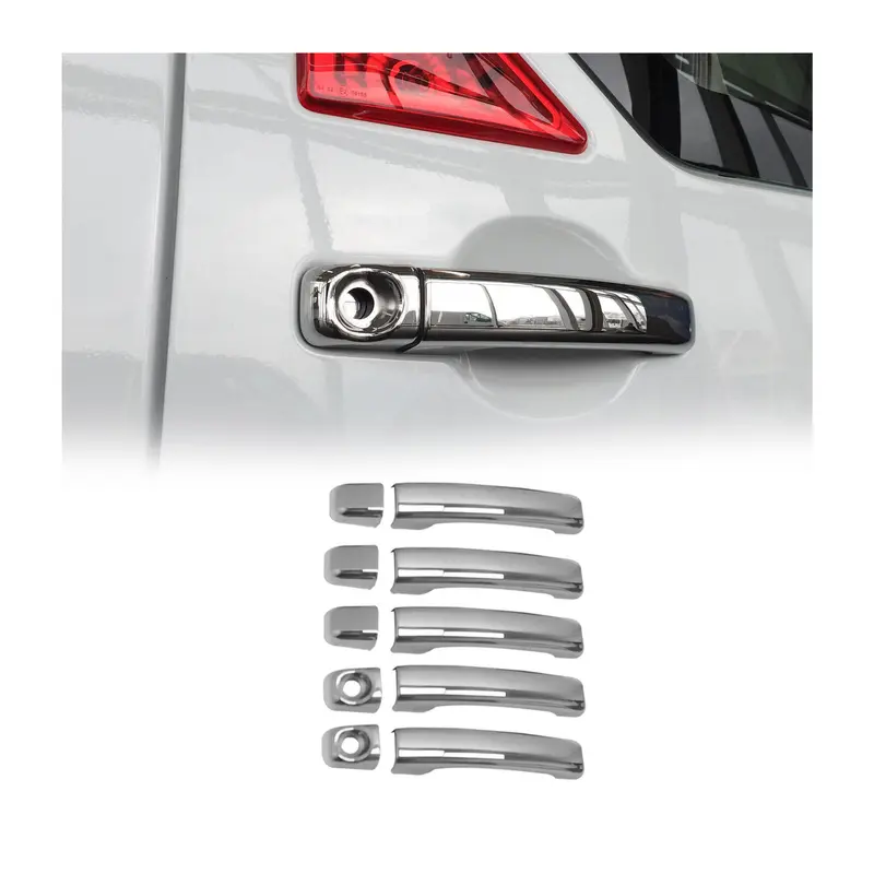 Couverture de poignée de porte pour Renault Master 2010-2021 en Acier Inoxydable