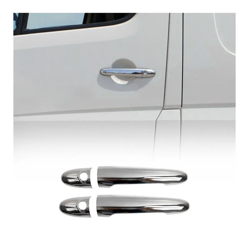 Couverture De Poignée De Porte Pour VW Crafter 2006-2016 2 Portes Chromé 4x