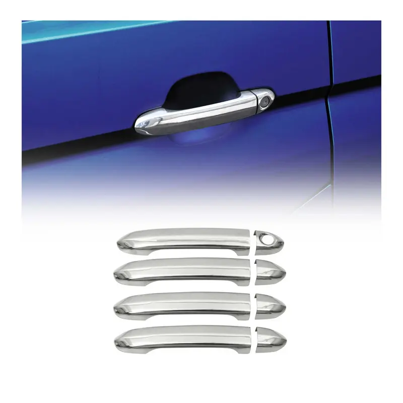 Couverture de poignée de porte pour VW Crafter 2017-2026 en Acier Inox 8Pcs