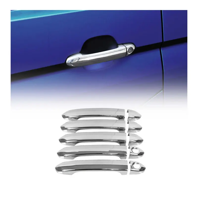 Couverture de poignée de porte pour VW Crafter 2017-2026 en Acier Inoxydable