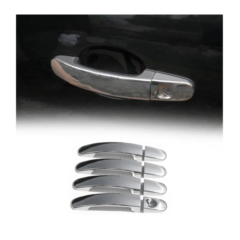 Couverture de poignée pour Ford Focus mk2 mk3 C-Max en Acier Inox 8Pcs