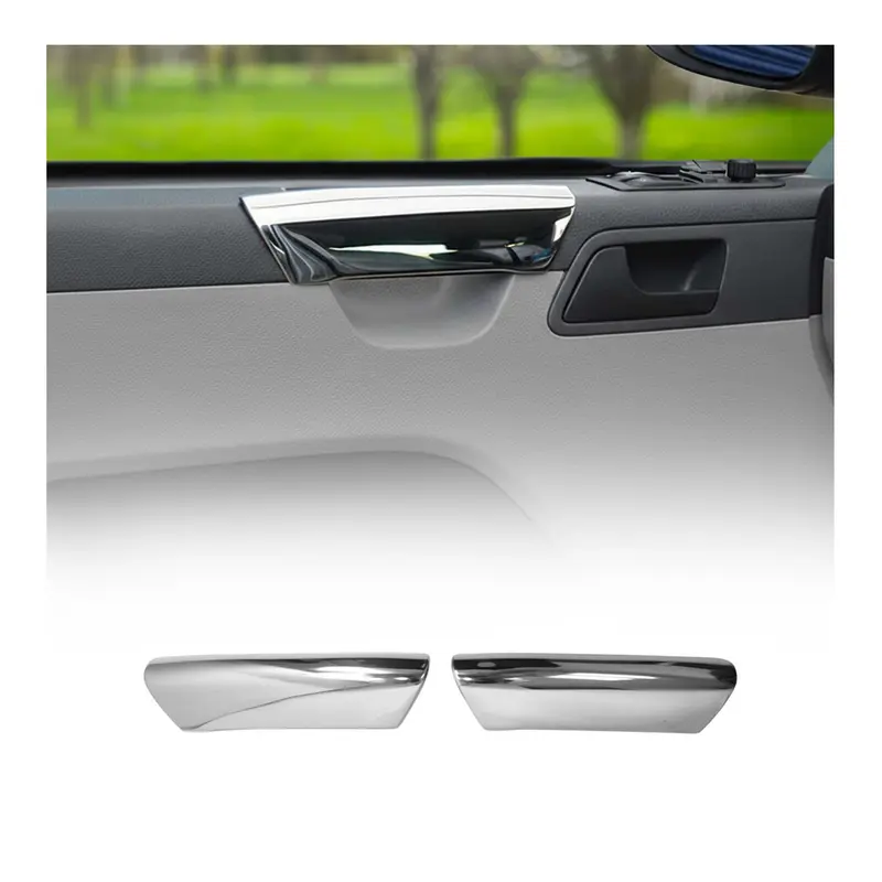 Couverture de poignées de porte intérieures pour VW Multivan T5 2003-2015 Acier
