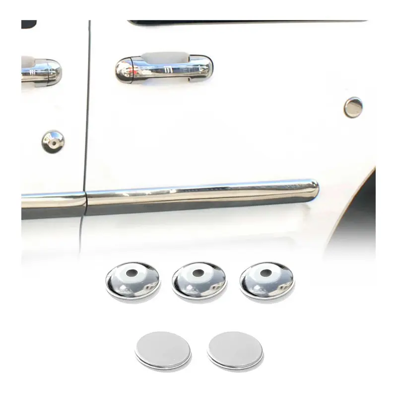 Couverture de Serrure de Poignée de Porte pour Ford Connect 2002-2014 Acier 5x