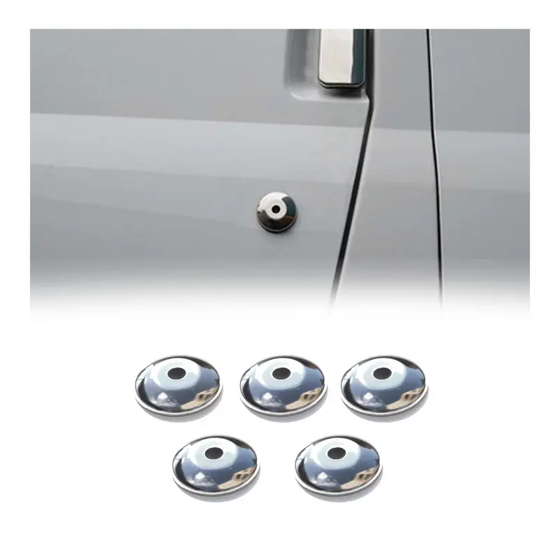Couverture de Serrure de Poignée de Porte pour Ford Transit 2000-2014 Acier 4x