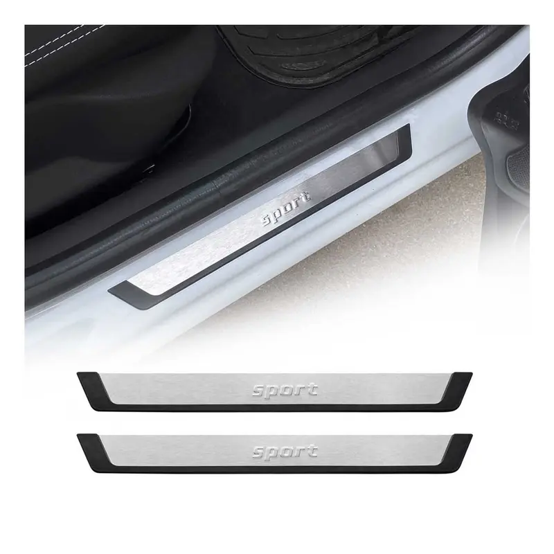 Couverture de seuil de porte pour BYD Seal U /MG HS PHEV 2023-2026 acier inox 2x