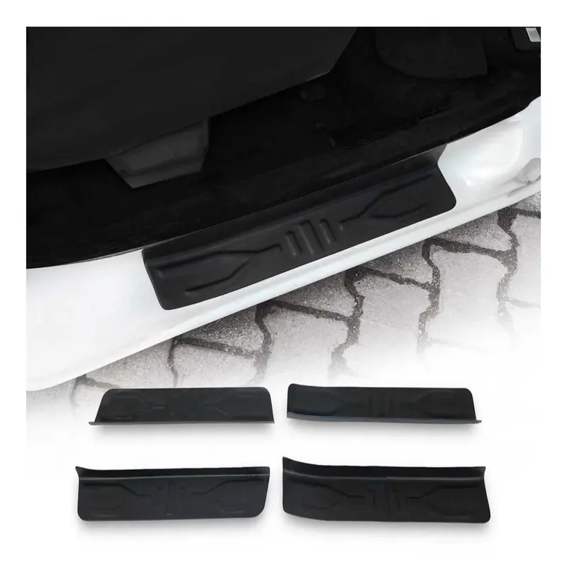 Couverture De Seuil De Porte pour Dacia Lodgy 2012-2024 ABS 4 Pcs