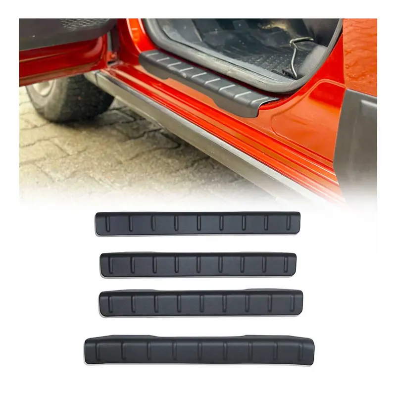Couverture De Seuil De Porte pour Dacia Sandero III 2021-2026 ABS 4 Pcs