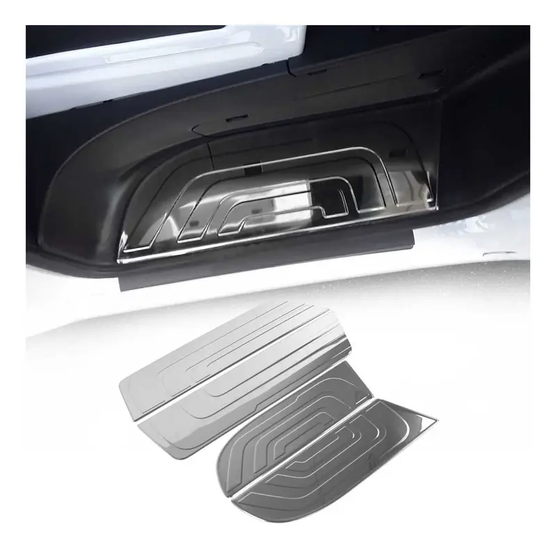 Couverture de Seuil de porte pour Mercedes Sprinter 2018-2026 inox chromé 4 Pcs