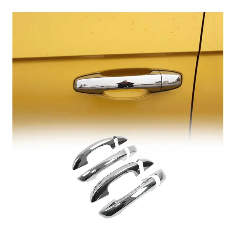 Couverture poignée de porte pour VW Golf VI Break 2009-13 4 Portes Acier chromé
