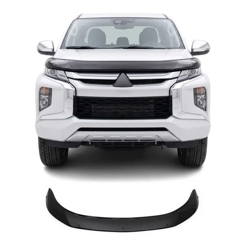 Déflecteur de Capot pour Mitsubishi L200 2019-2026 en Acrylique Noir