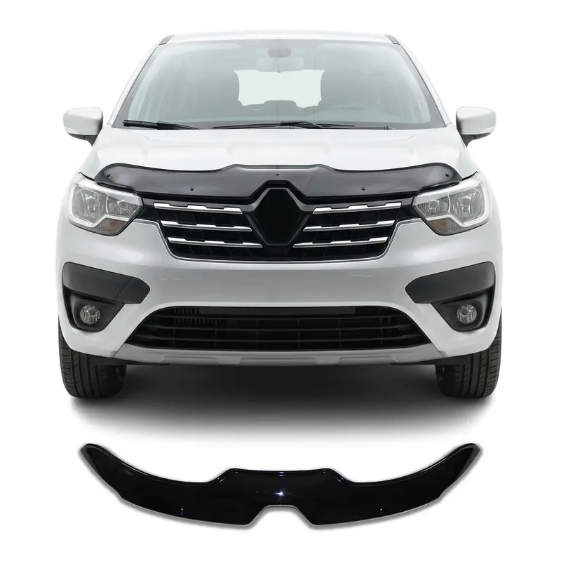 Déflecteur de Capot pour Renault Express 2021-2024 en Acrylique Noir