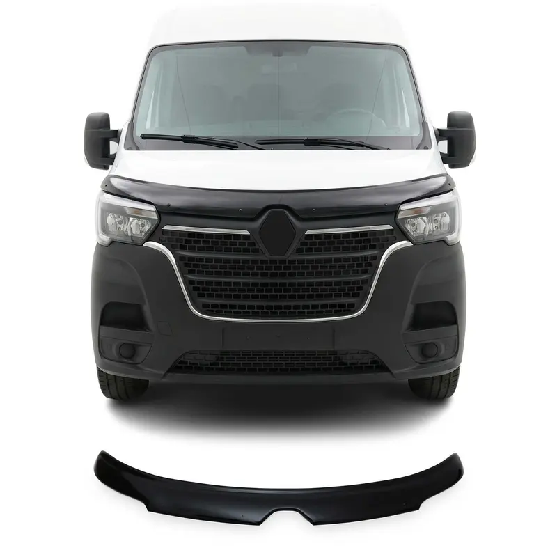 Déflecteur de Capot pour Renault Master 2019-2023 en Acrylique Noir