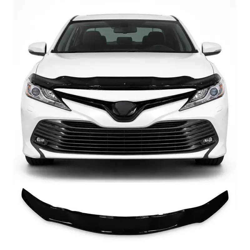 Déflecteur de Capot pour Toyota Camry 2018-2022 Berline en Acrylique Noir