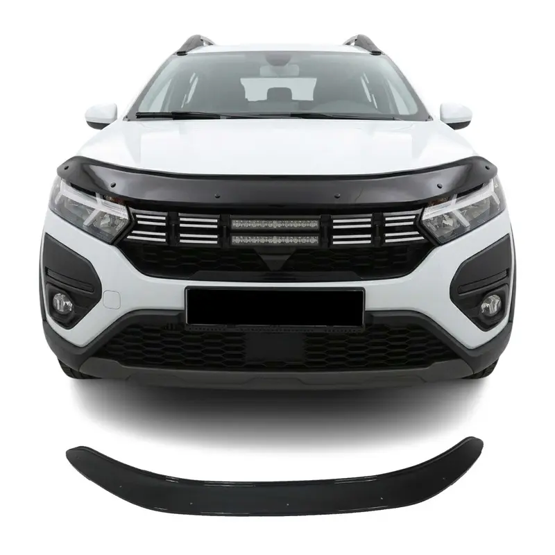 Deflecteurs capot de voiture pour Protection pour Dacia Jogger 2022-2026 Noir