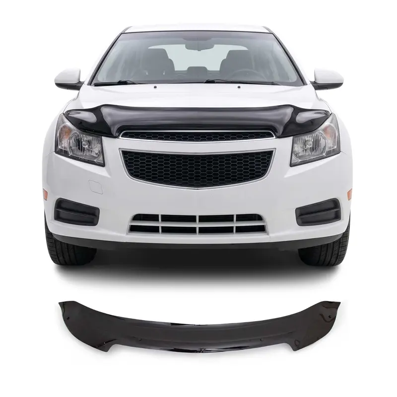 Deflecteurs d'air capot de voiture pour Chevrolet Cruze 2009-2021 Acrylique Noir