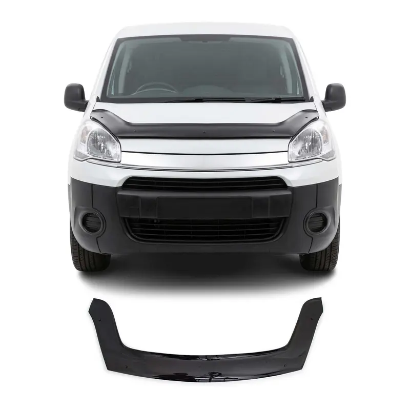 Deflecteurs d'air capot de voiture pour Citroen Berlingo 2008-2018 en Plastique