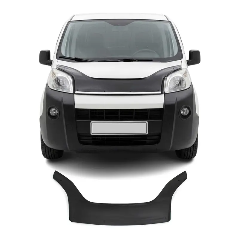 Deflecteurs d'air capot de voiture pour Citroen Nemo 2008-2021 Acrylique Noir