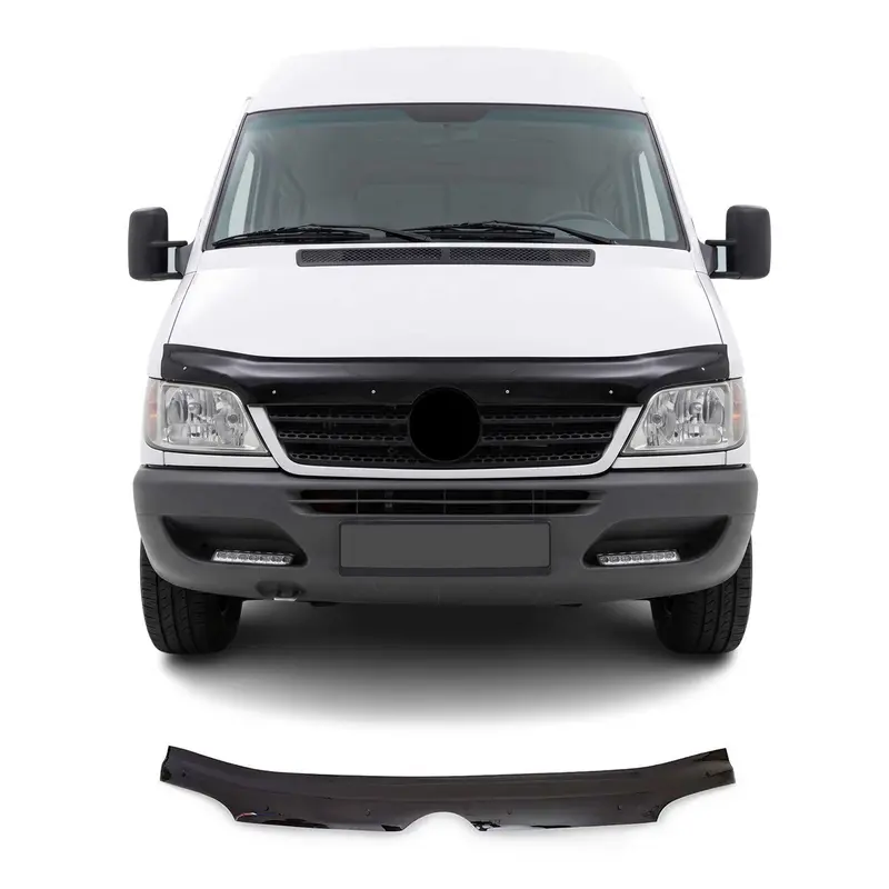 Deflecteurs d'air capot de voiture pour Mercedes Sprinter W901 2000-06 Acrylique