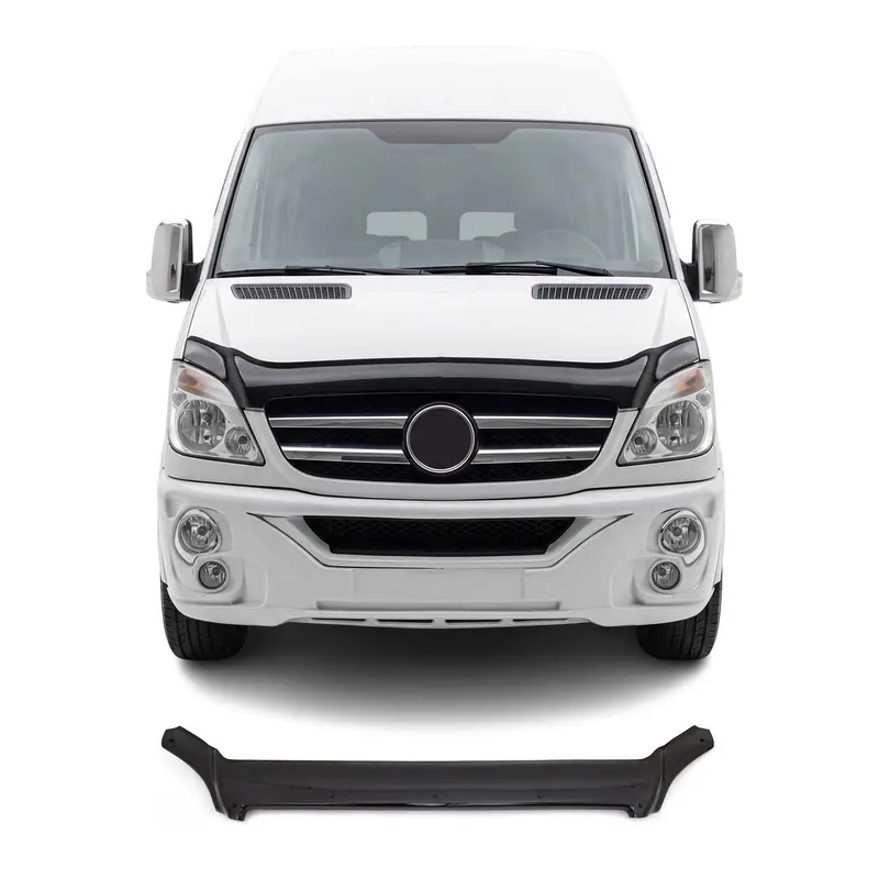 Deflecteurs d'air capot de voiture pour Mercedes Sprinter W906 2006-13 Acrylique