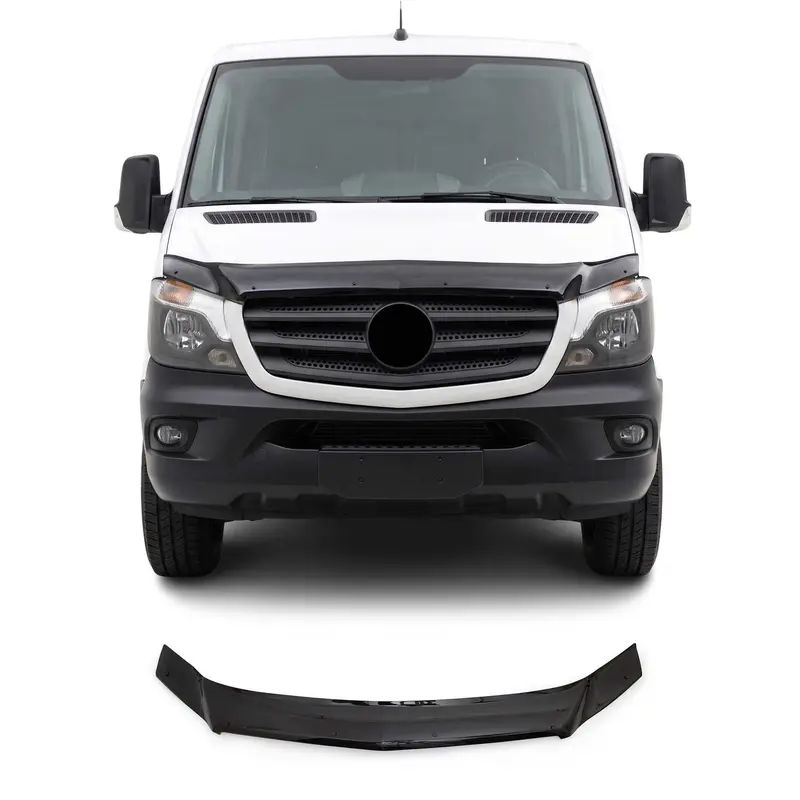Deflecteurs d'air capot de voiture pour Mercedes Sprinter W906 2013-18 Acrylique