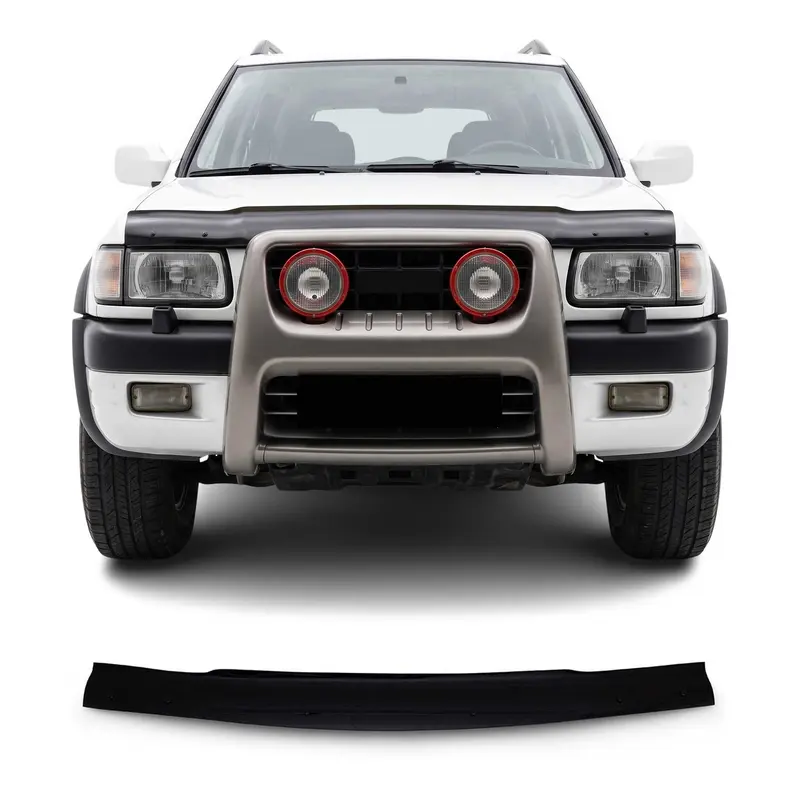 Deflecteurs d'air capot de voiture pour Opel Frontera 1998-2004 Acrylique Noir
