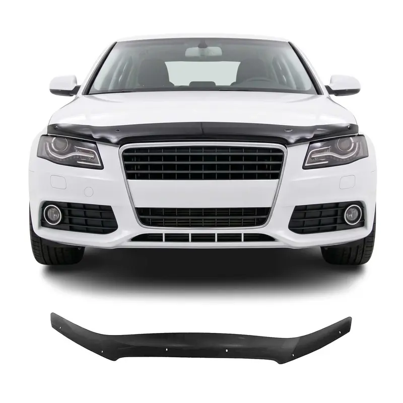 Deflecteurs d'air capot de voiture pour Protection pour Audi A3 8P 2008-13 Noir